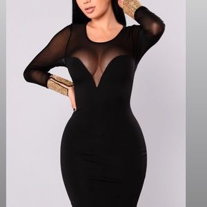 Elegant and Sexy Black Dress